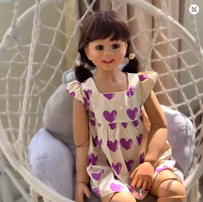 Baby Girls Toddler Doll 120cm Masterpiece