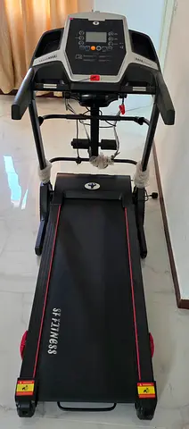SF Fitness Foldable Electric Treadmill for Home Cardio