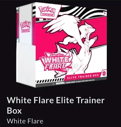 Pokémon TCG: White Flare Elite Trainer Box (Sealed)