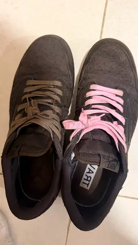 Nike Air Jordan 1 Low Travis Scott x Air Jordan 1 Low OG “Velvet Brown.”