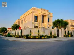 Classic Corner Villa for Sale in Al Helio, Ajman: Two Floors, Rooftop, Spacious Area, Super Deluxe F