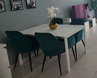 Dining table  chairs