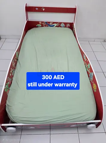 Kids bed — good condition, under warranty along with Mattress