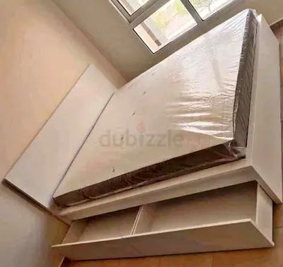 Ikea King size bed with mattress available in perfect condition