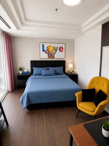 Stander room in penthouse