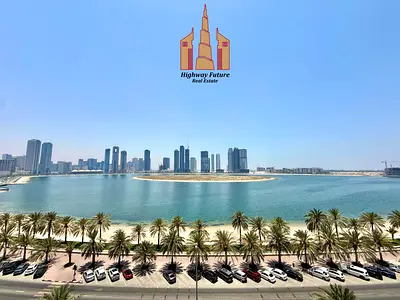 🌊 Elegant Waterfront 3BR Apartment | Maid Room | Balcony | Premium Family Living