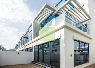 For Rent: Spacious 5 Bedroom Corner Villa in Santorini 2, Damac Lagoons