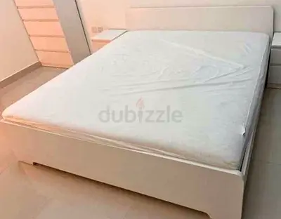 Ikea king size askovol bed frame and Ikea mattress