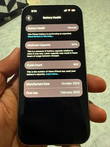 iPhone with 92% Battery Health — Good Condition, Ready to Use