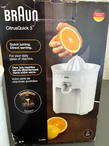 Braun CitrusQuick 3 Juicer