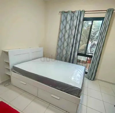 IKEA brimness king size 180×200cm bed frame with headboard+ 4 big storage drawers + IKEA mattress ✨
