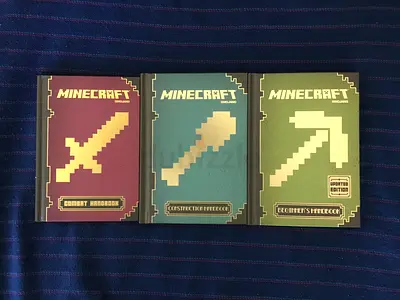 3 MINECRAFT HANDBOOKS