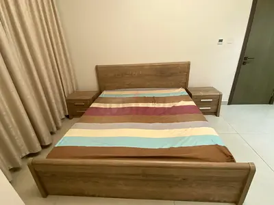 Home Box Bedroom Set - king size Bed Frame, 2 Nightstands, Dresser with Mirror (No Mattress)