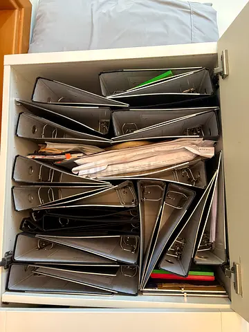MANY A4 Lever Arch Ring Binder / Personal File Holder