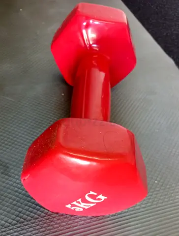 VINYL DUMBBELL 5KG-@