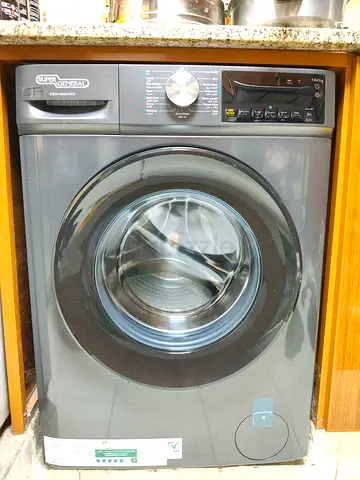 Super General brand - 10kg, 5 Star, Latest inverter type washing machine newly purchased.