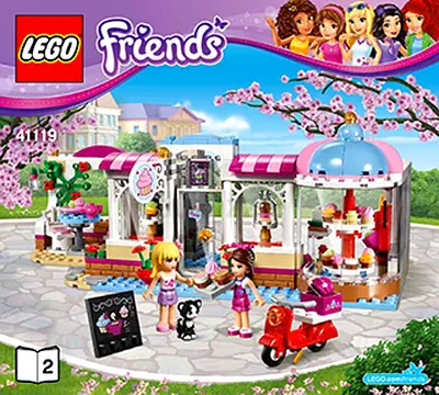 LEGO Friends Heartlake City Heartlake Cupcake Cafe (41119)
