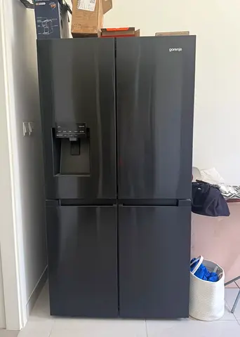 Gorenje 4 Doors French Bottom Freezer Refrigerator with Ice Crusher  Water Dispenser