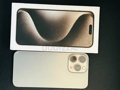 Used iphone 15 pro max 256gb Tdra
