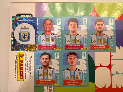 Panini World Cup 2026 Stickers Argentina