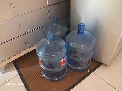 Set of 3 Large 19L Water Jugs (Empty) - Reusable Bottles
