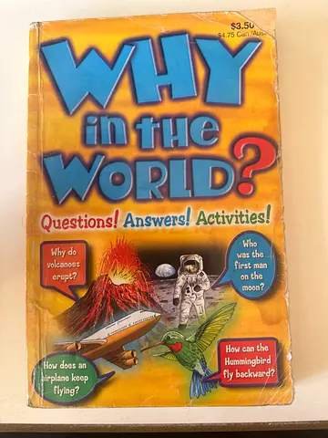 Why in the World? — Kids Question  Activity Book (used)