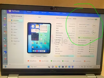 ipad pro 12.9 inches 5th generation M1 chip 256 gb