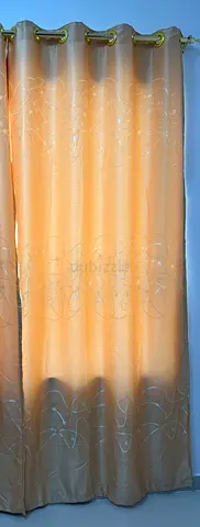 Curtains with Subtle Pattern (2.7m x 1.3m) - 10 Nos