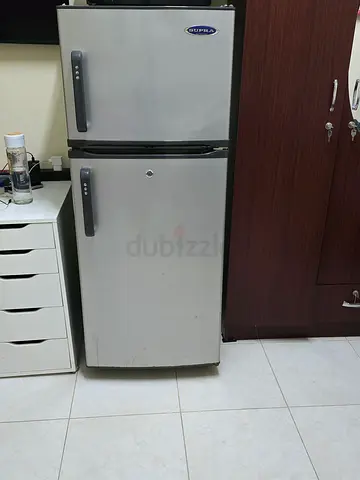 Used Top-Freezer Refrigerator - Double Door, Silver