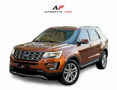2017 Ford Explorer Limited V6 | GCC Specs | Low Mileage