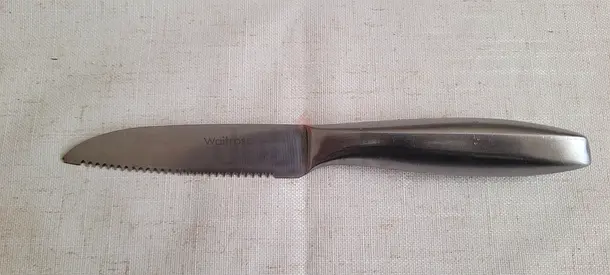 Waitrose Stainless Steel Serrated Utility Knife