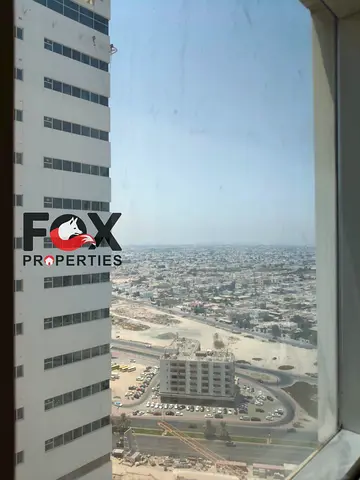 Luxury 3 master bedrooms plus maid's room in Ajman One Towers, prime location with direct access to Dubai and Sharjah.