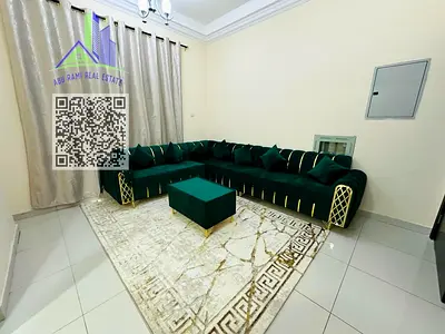 غرفتين وصالة - اجار شهري - شامل الفواتير والانترنت والصيانة  - مفروش - فرش نظيف