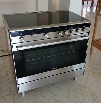 Siemens IQ700 Electric Range Cooker Stove Stainless Steel 90cm Made in Italy