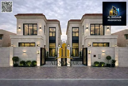 Excellent villa in Al Muwaihat, close to all services, large area, freehold ownership for all nationalities