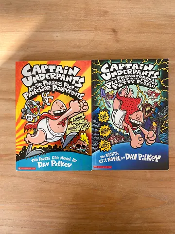 Captain Underpants Children Comics