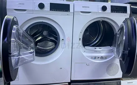 Siemens latest model iq300 9 kg washer and 9 kg dryer separate set freestanding