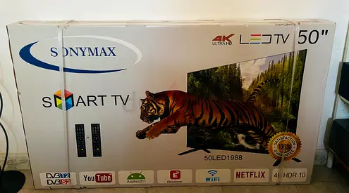 Sonymax 50 Inch 4K Ultra HD LED Smart TV