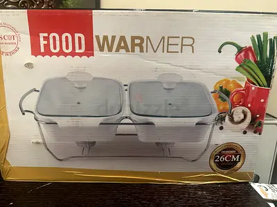 Double Stainless Steel Food Warmer / Chafing Dish 26cm (Unused in Box)
