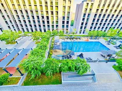 Hot offer 1bhk with balcony 2bathroom pool view just 58k