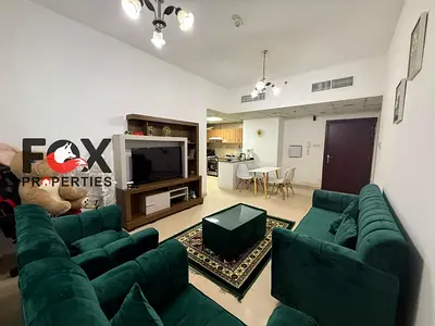 2-bedroom apartment for annual rent in Al Nuaimiya 3, City Tower, furnished with 2 bathrooms, free parking, spacious layout, city center location clos