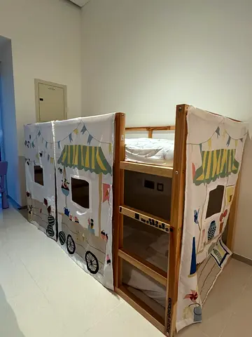 Wooden Bunk Bed for Kids - Good Condition