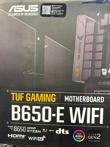 ASUS TUF Gaming B650-E WiFi Motherboard (AM5) - Boxed