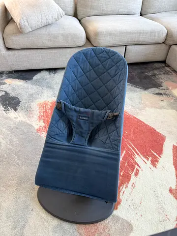 Babybjorn Bouncer / Rocker Seat with Harness (Gray)