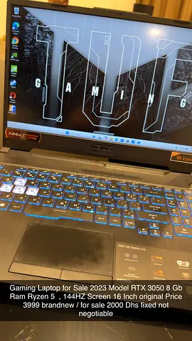 Asus Tuf Gaming Laptop RTX 3050