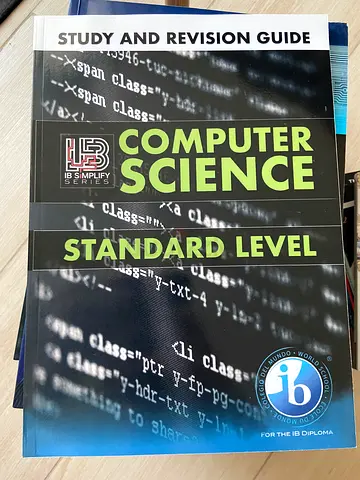 IBDP “Computer Science” Study and Revision Guide Textbook *BRAND NEW* SL