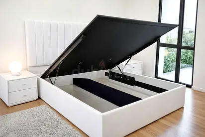 Brand new king size bed Hydraulic storage bed Ottoman Bed Lift-Up Mechanism hydraulic bed king bed