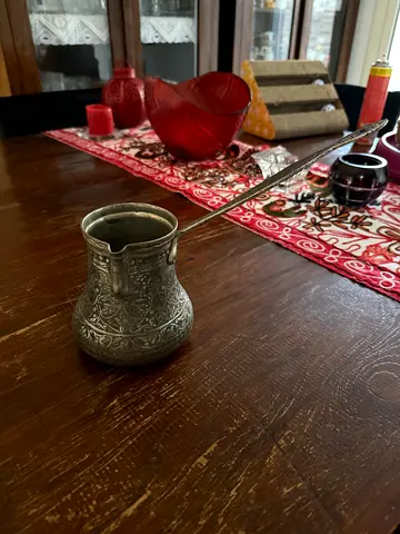 Antique Arabian coffee pot