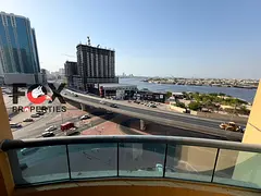 Largest 3-bedroom apartment for annual rent in Al Khor Towers, 4 bathrooms, 2 balconies, open view,