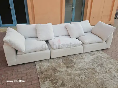 Marina home Luscious original feather filled Sofa Excellent Condition